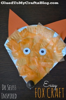 Dr Seuss Inspired - Easy Fox {Kid Craft}